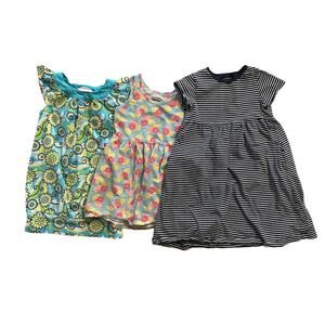 Girls Dresses Bundle of 3 Lands End Flapdoodles Size 6/6X GUC